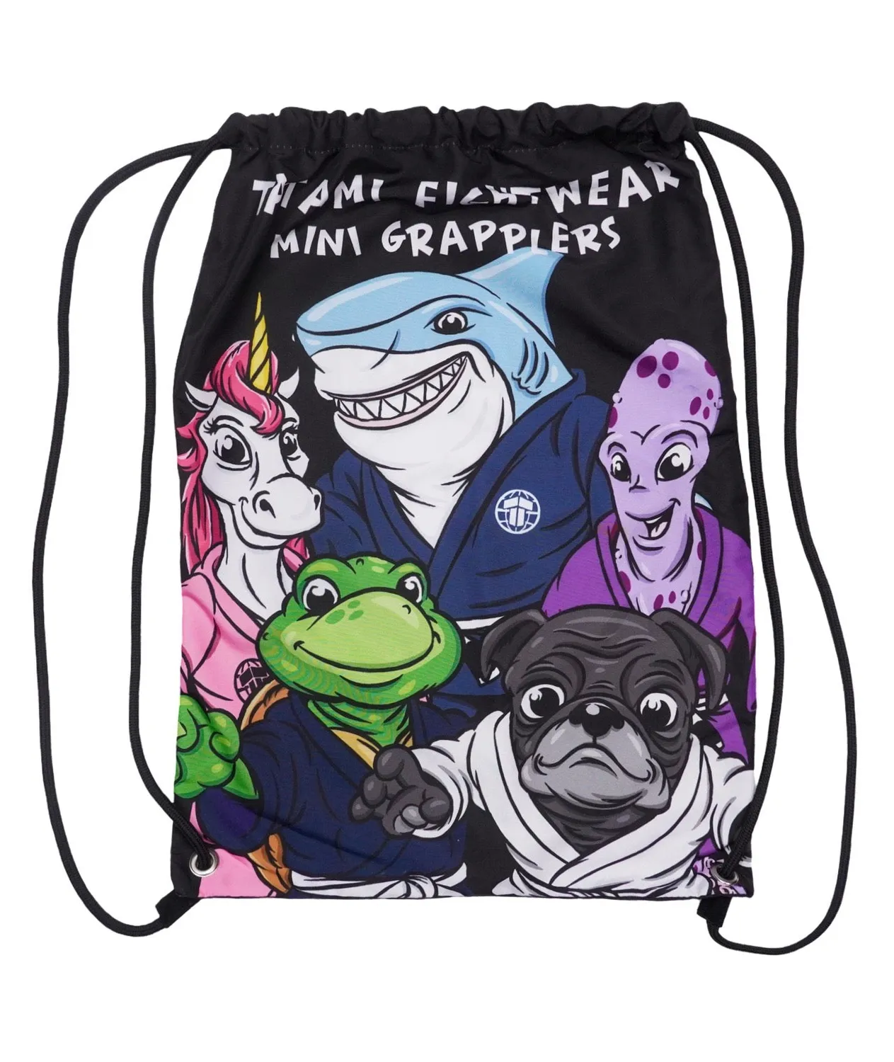 Tatami Mini Grapplers kimono BJJ bambino bianco cintura inclusa