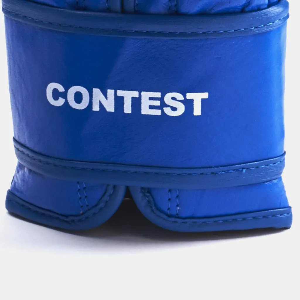 Leone1947 Contest GN010 guantoni boxe blu 10 oz pelle