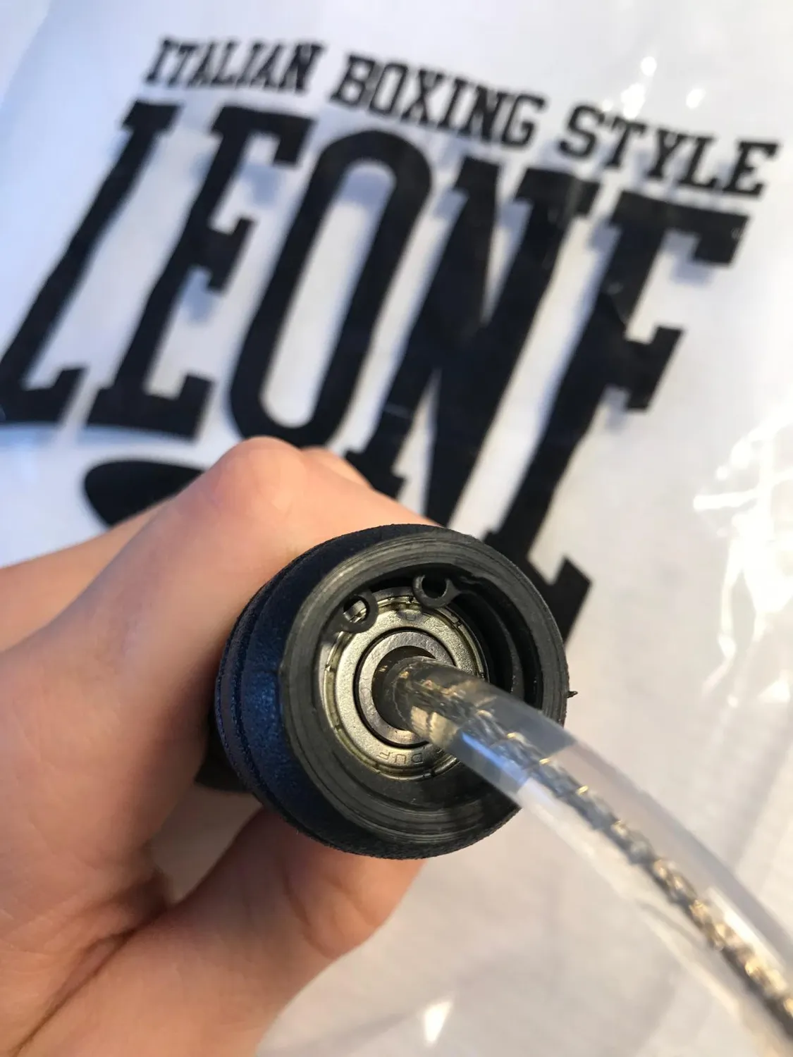 Leone1947 AT828 Corda Salto Nylon Bianca 7 mm