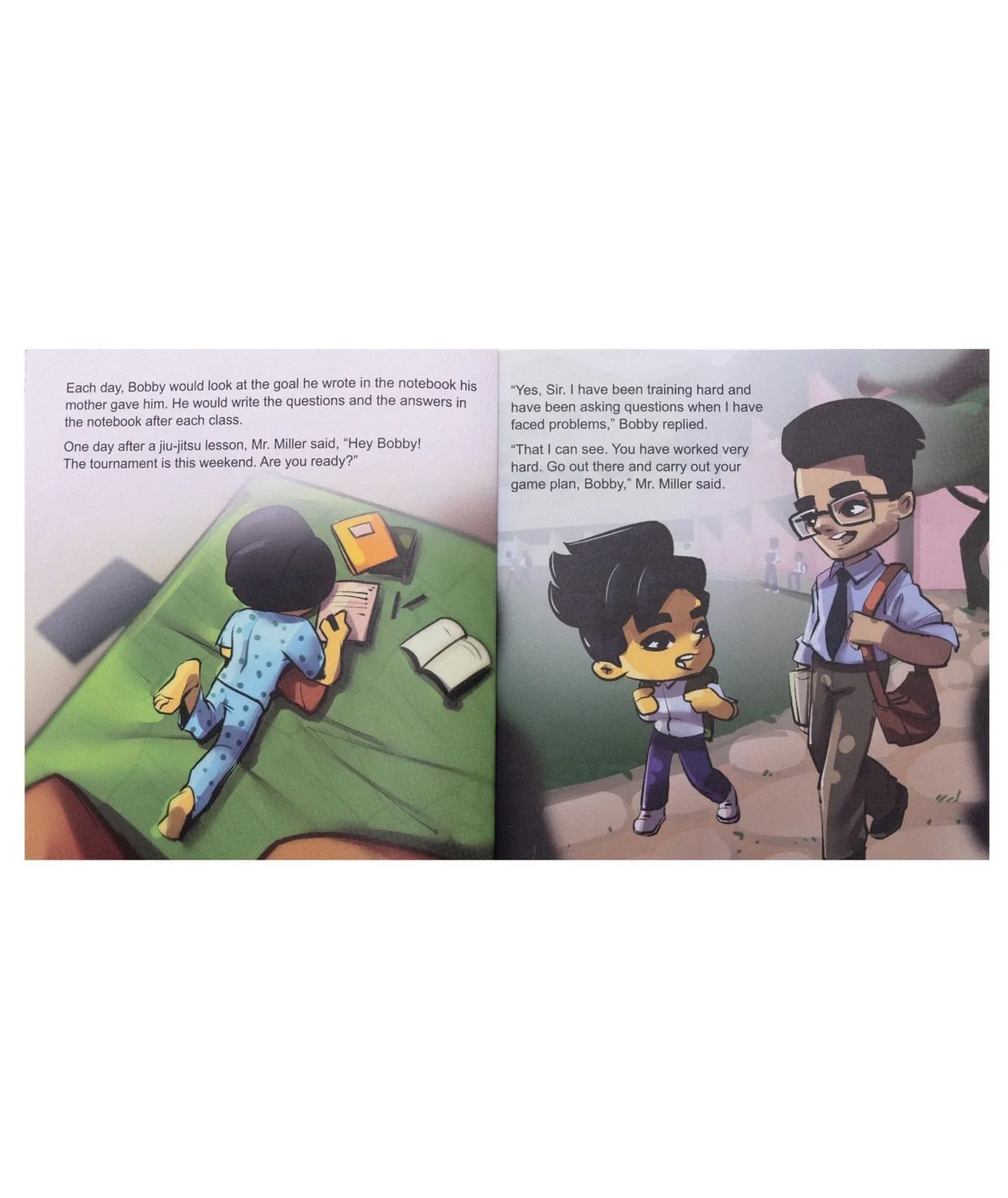 Tatami Fightwear Jiu Jitsu and Me 2 libro bambini inglese