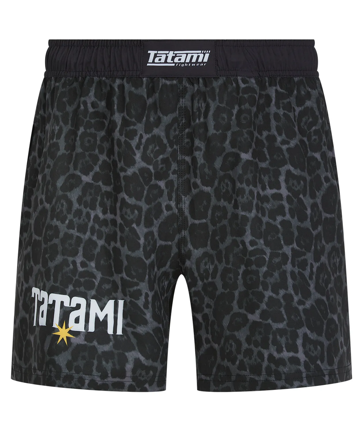 Tatami High Split pantaloncini MMA nero leopardato M