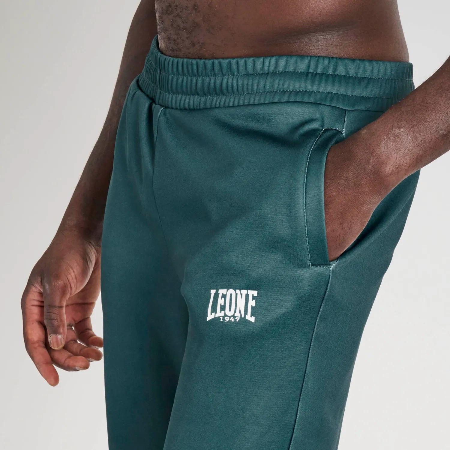 Leone1947 ABX109 Pantalone Tuta S verde petrolio