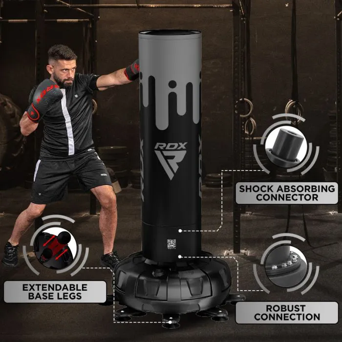 RDX F9 sacco boxe autoportante 5ft rosso