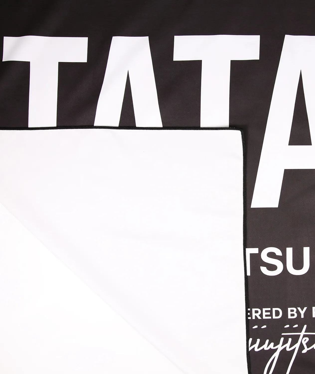 Tatami JJ Club asciugamano palestra microfibra nero