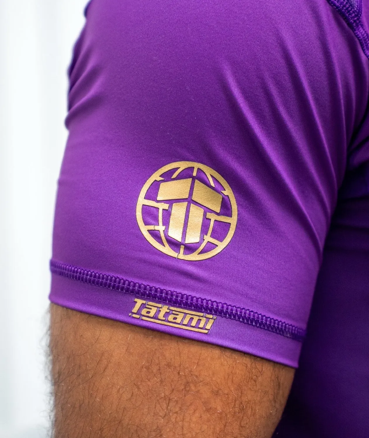 Tatami Pro Rash Guard maniche corte viola