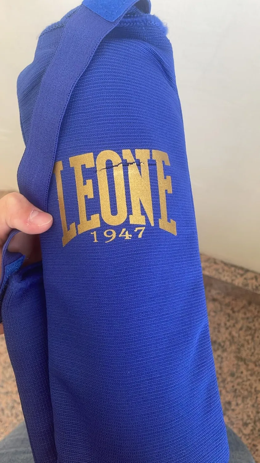 Leone1947 DNA parastinchi kickboxing neri L