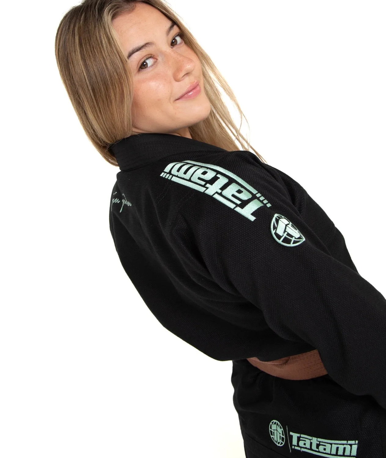 Tatami Elements Superlite Kimono Donna Mint Nero