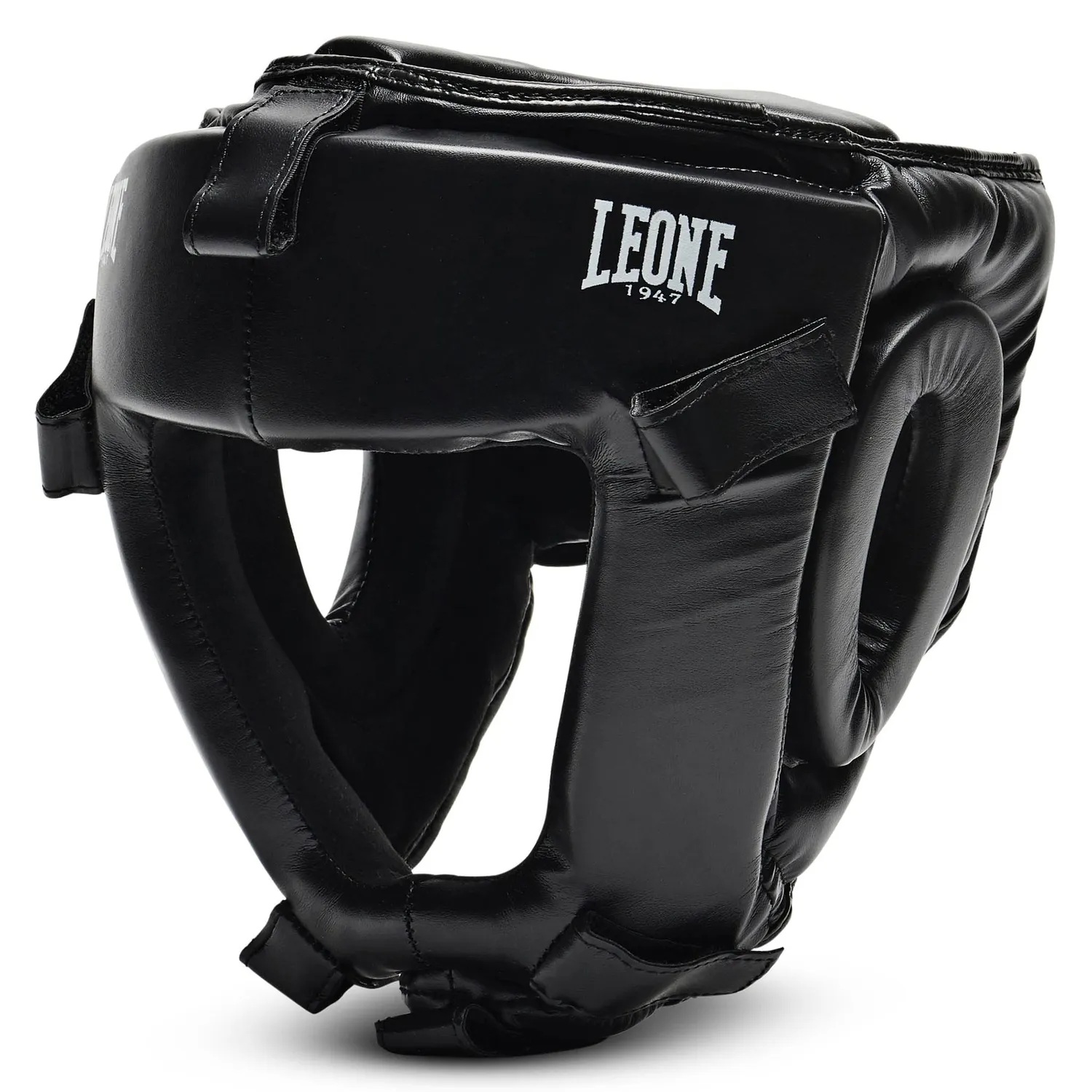 Leone1947 Plastic Pad casco boxe Nero XS/S