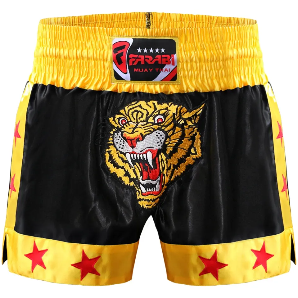 Farabi pantaloncini muay thai XL corto allenamento