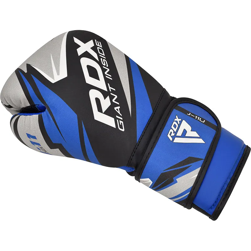 RDX J11 Sacco Boxe Bambini 2 Piedi Rosso con Guanti
