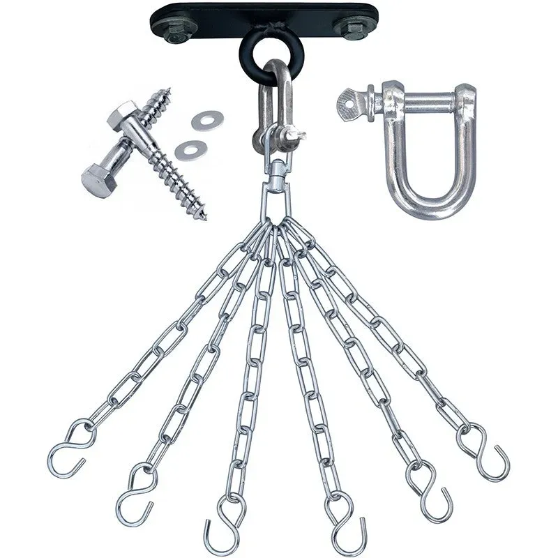 RDX X1 Catena Sacco Boxe 6 Ganci Acciaio 100 Kg