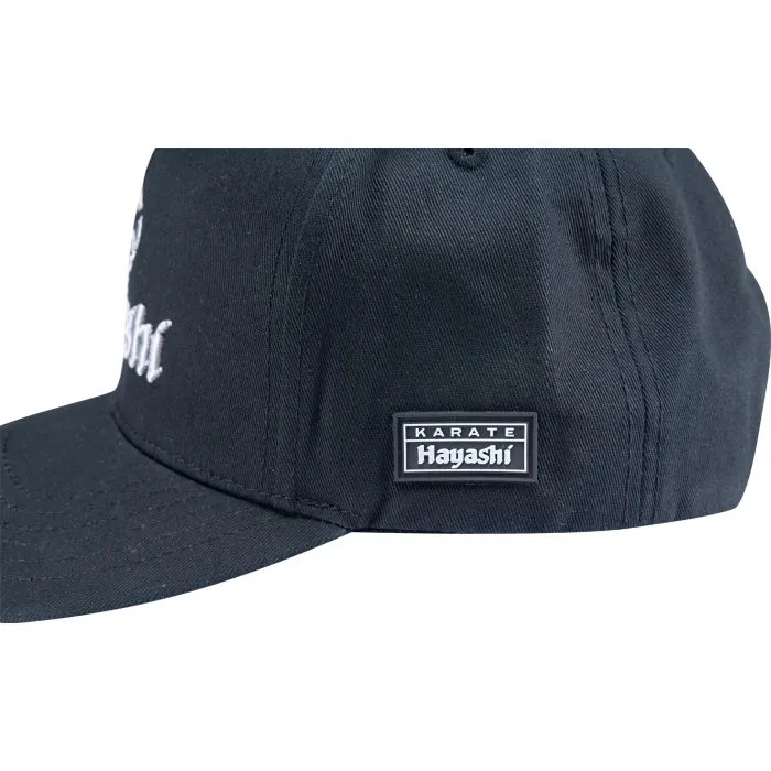 Hayashi Snapback cappellino nero cotone fitness