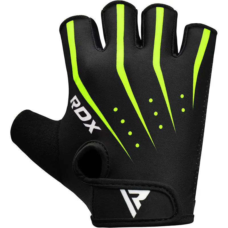 RDX F5 Guanti palestra grip gommato