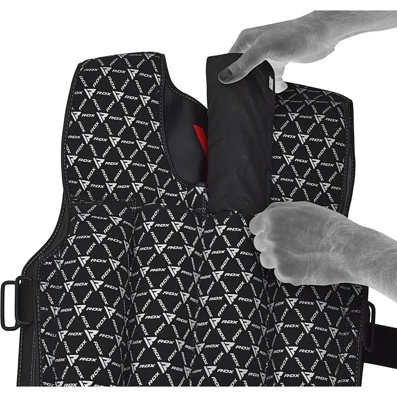 RDX R1 Gilet Zavorrato Regolabile 10-18kg Rosso