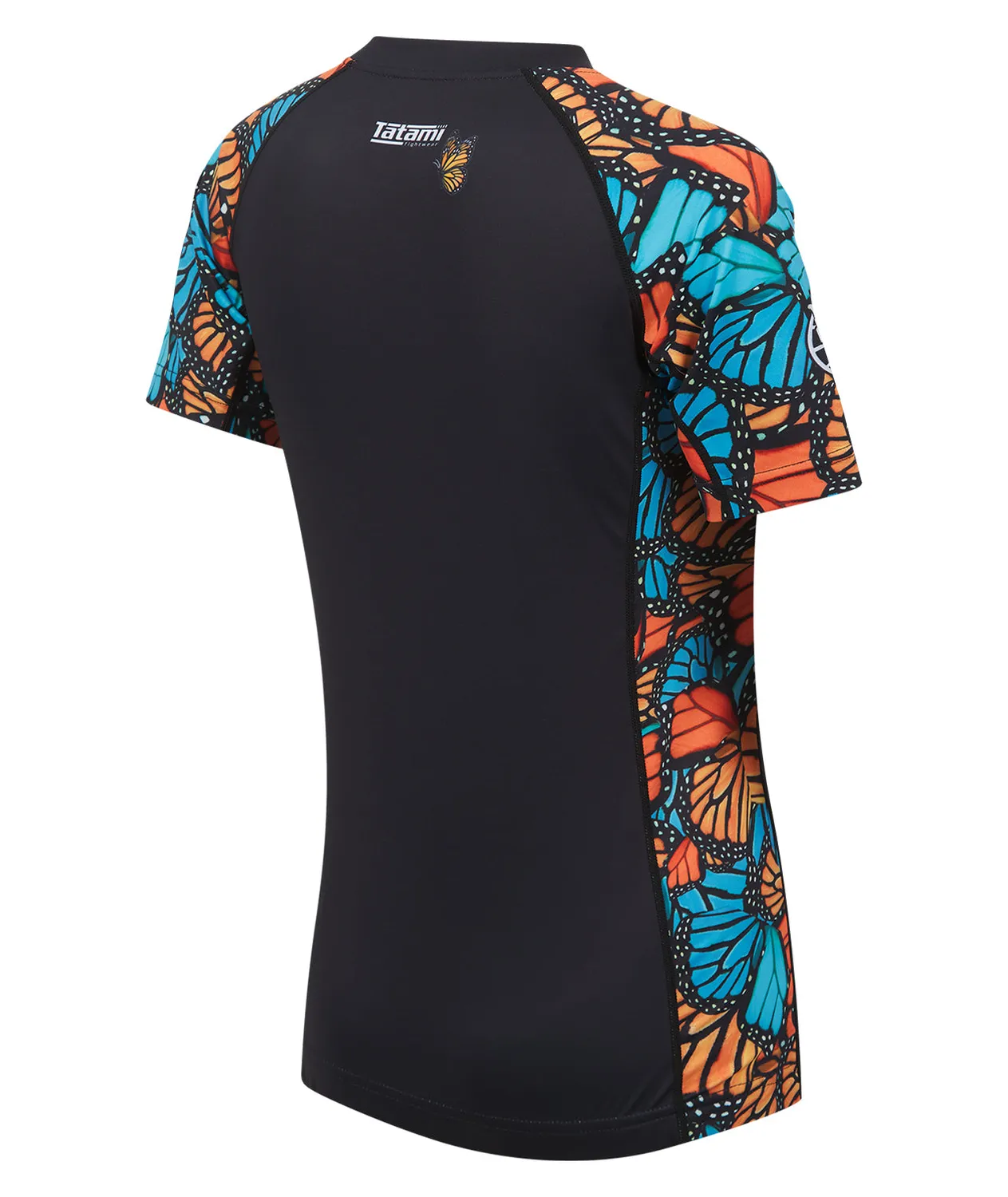 Tatami Butterfly Rash Guard Donna manica corta riciclata