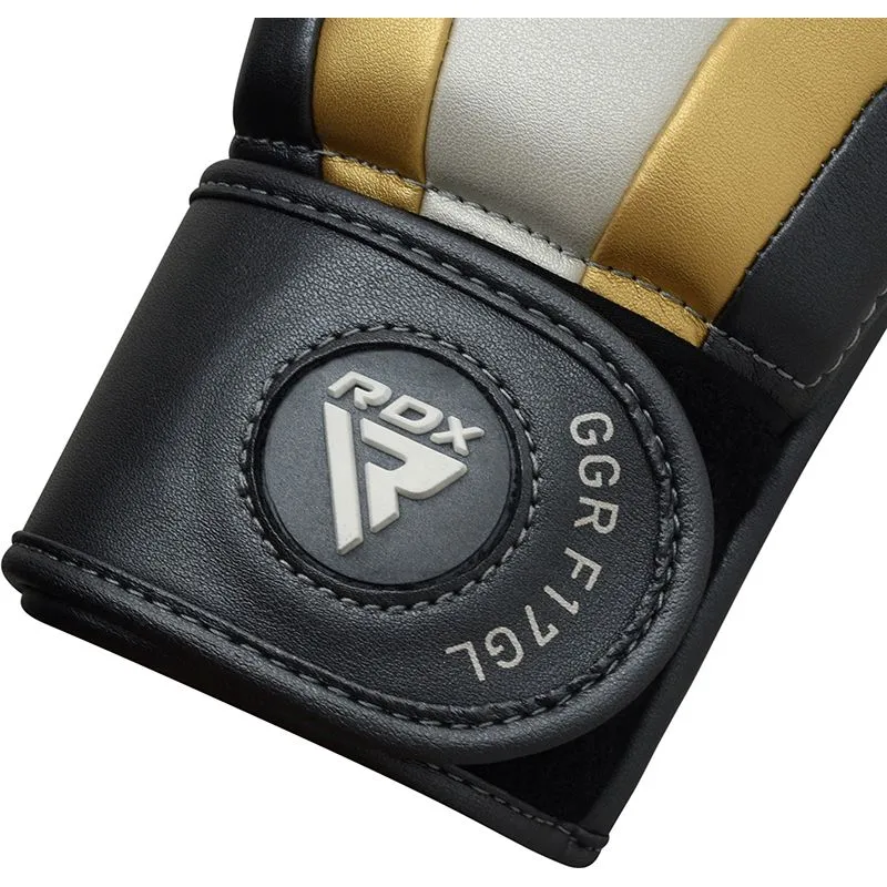 RDX T17 Aura Guanti MMA Golden gel shock