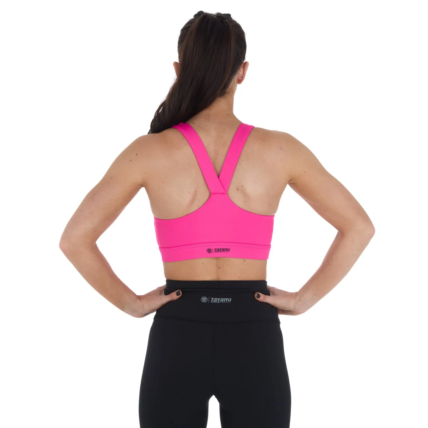 Tatami Fusion reggiseno sportivo donna rosa sostegno medio