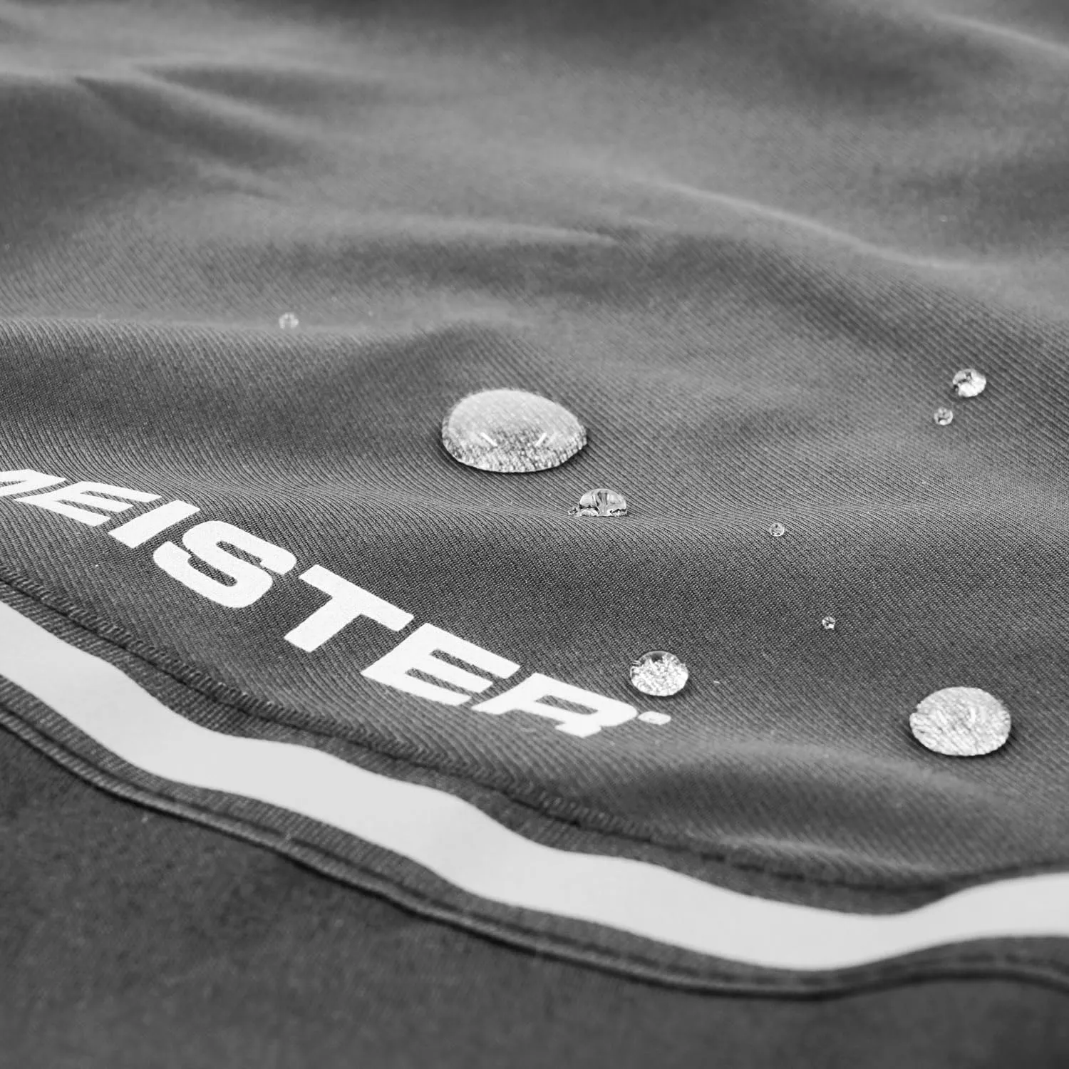 Meister XL sacca palestra coulisse nero riflettente impermeabile