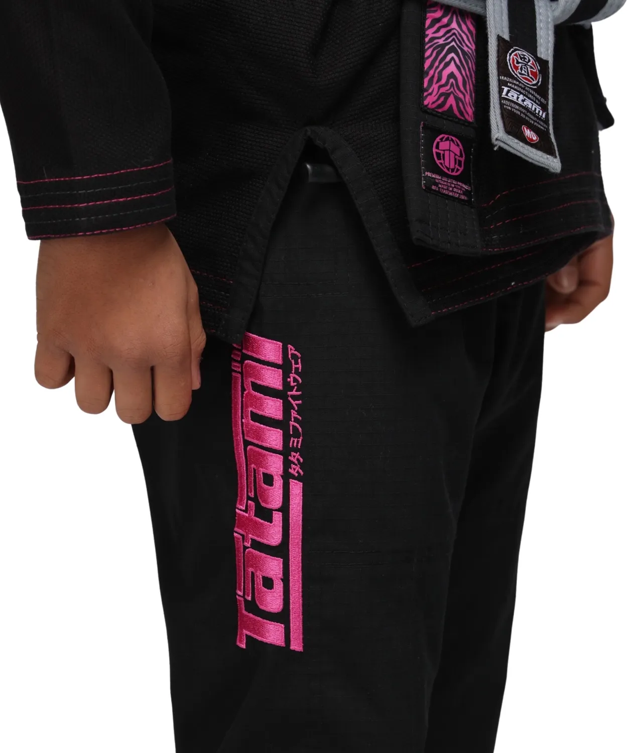 Tatami Recharge kimono bambina rosa leggero ripstop