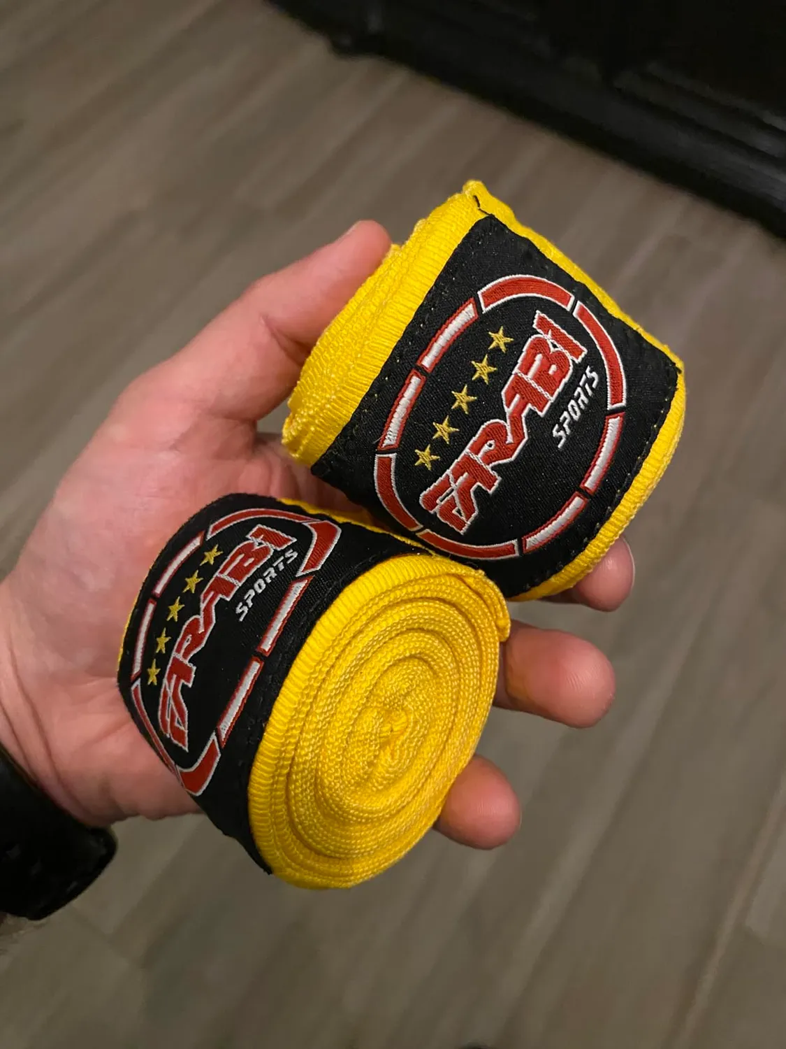 Farabi fasce boxe 4,5 m viola poliestere elastiche