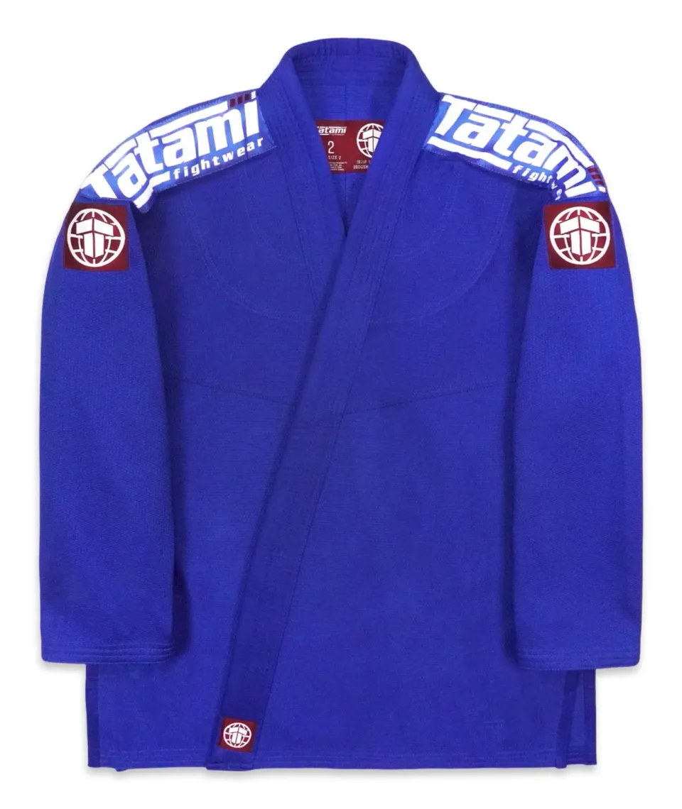 Tatami Nova Competidor Kimono BJJ Blu Leggero IBJJF