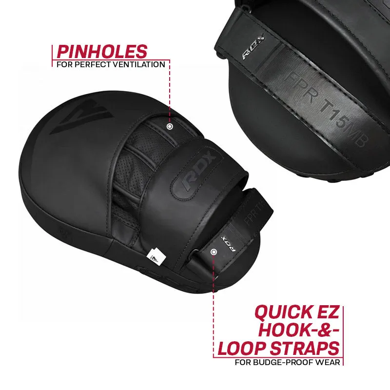 RDX T15 Noir pao focus neri pelle combo veloci