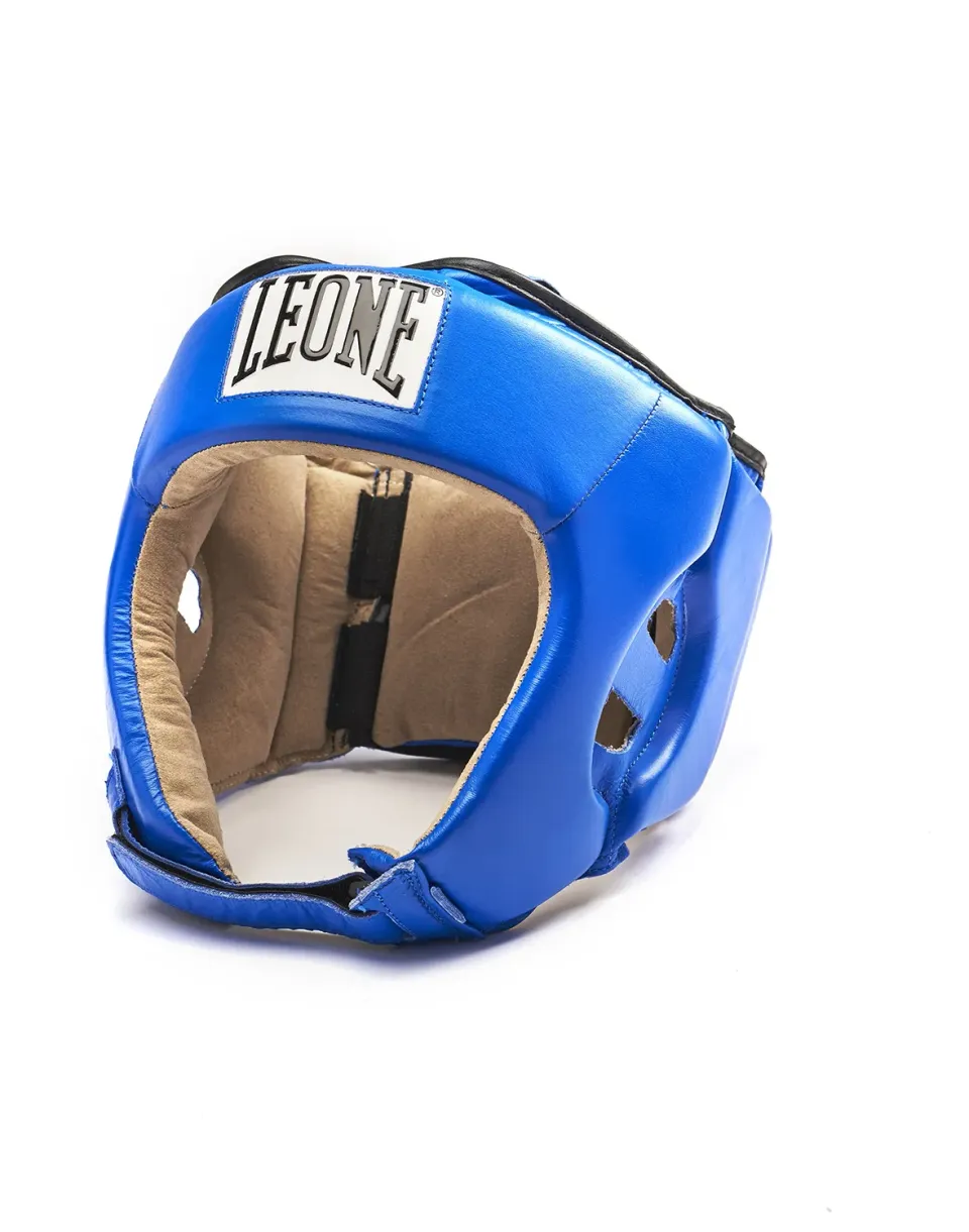 Leone 1947 Contest Casco boxe blu M protezione