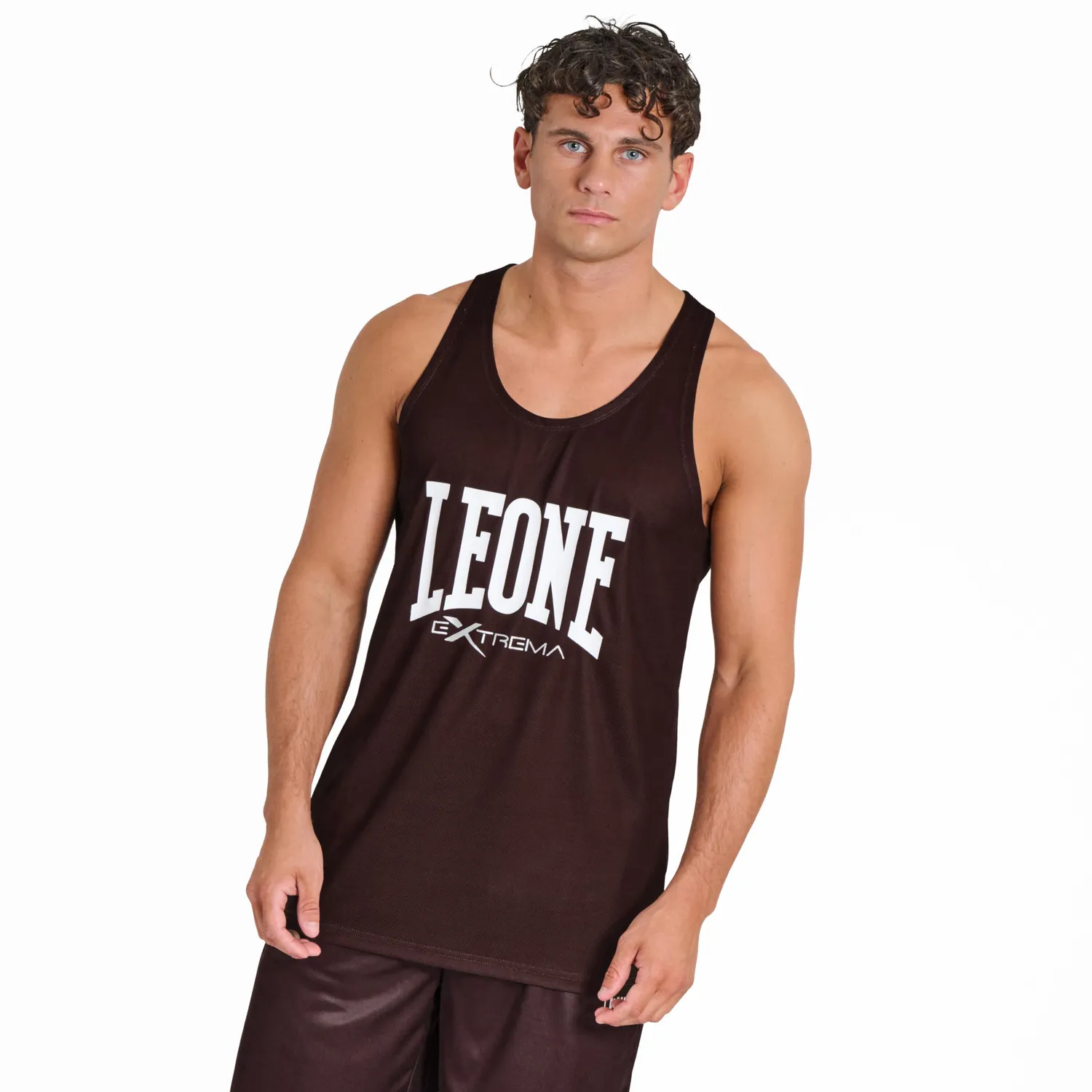 Leone1947 ABX118 stringer canotta uomo bodybuilding leggera