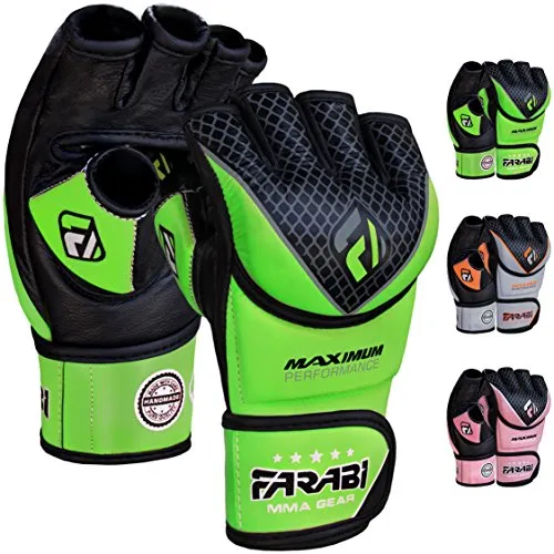 Farabi Maximum Performer Guantini MMA Pelle Vera