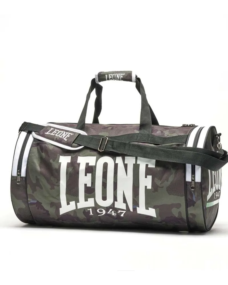 Leone1947 Camouflage Borsone Sportivo Verde 45 Litri