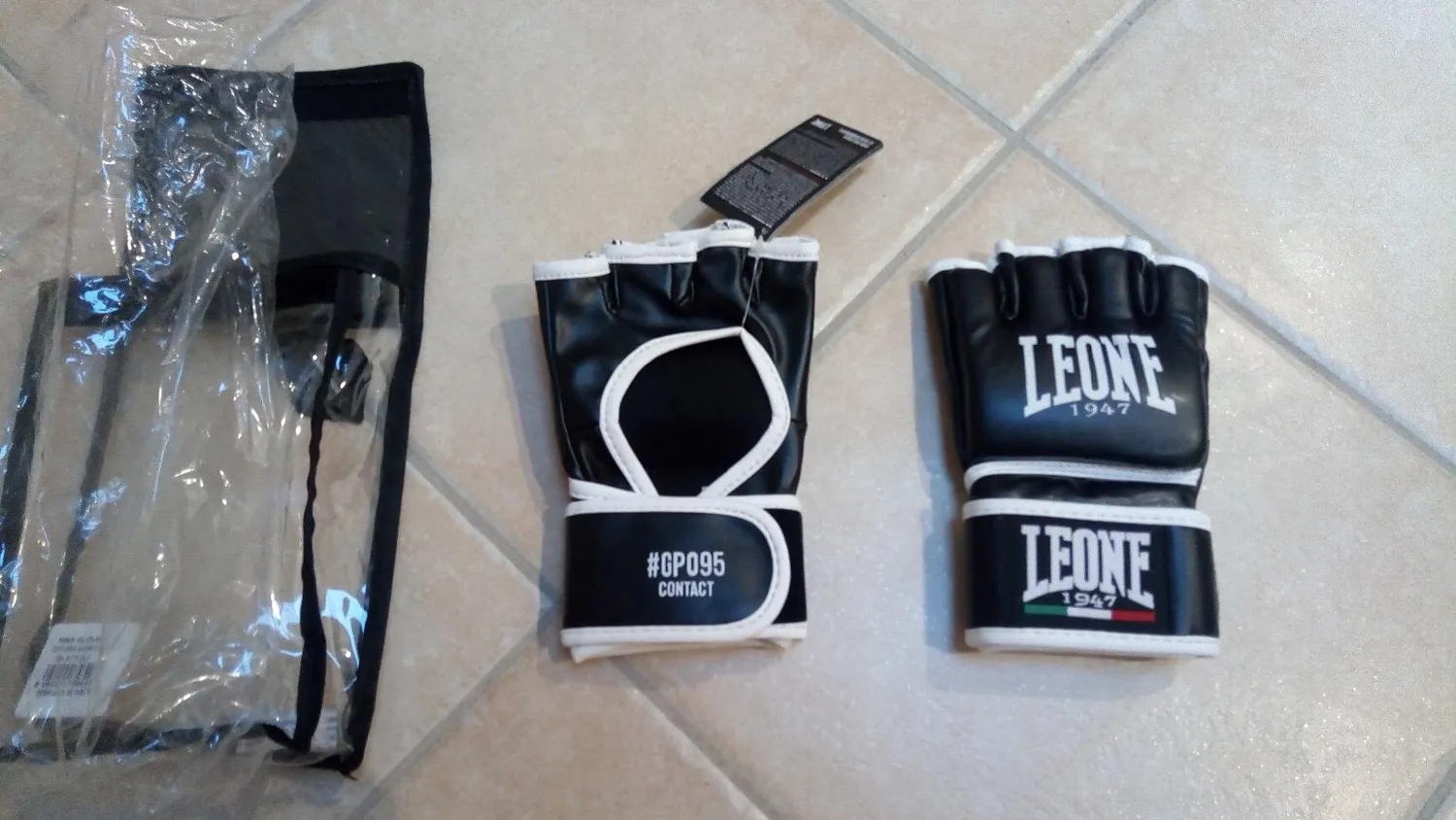 Leone 1947 Contact guanti MMA pelle sintetica S