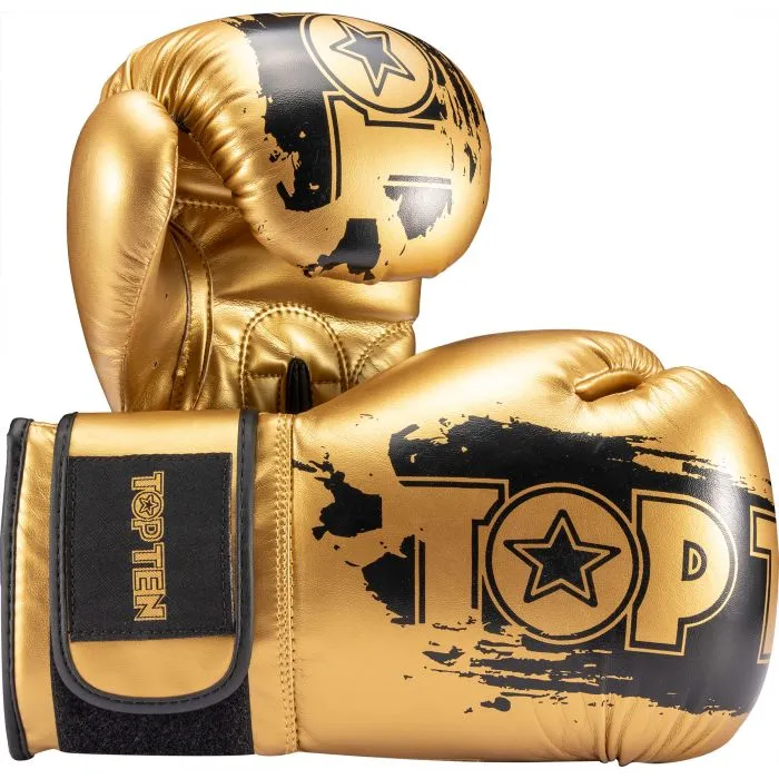 TOP TEN Power Ink Golden Star guantoni boxe