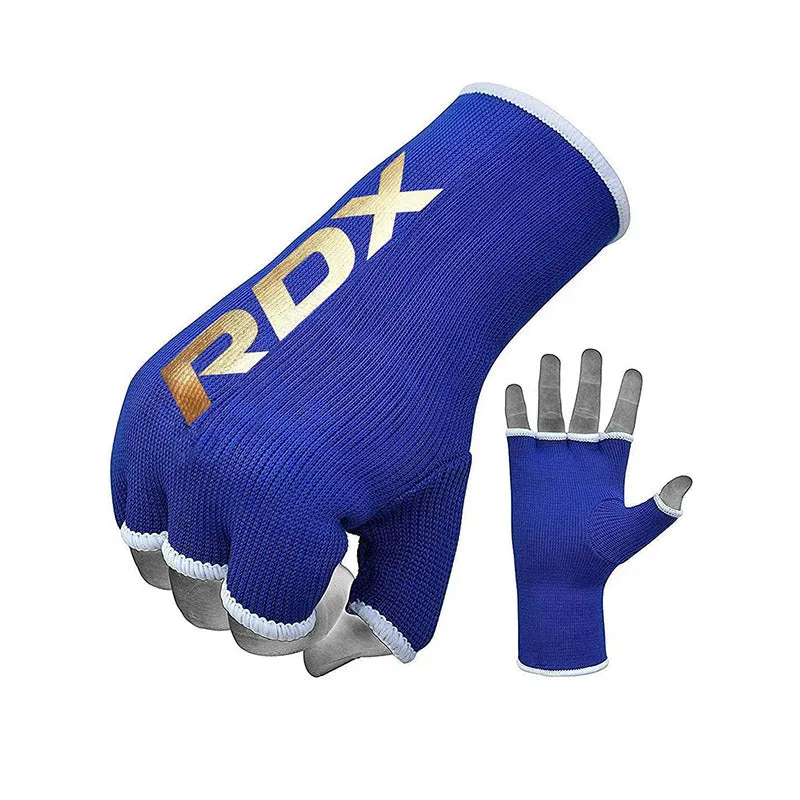RDX HY Sottoguanti Boxe Mezzo Dito carbonio neri S