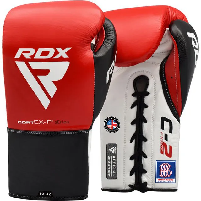 RDX C2 Guanti Boxe Lacci Pelle Match Professionali