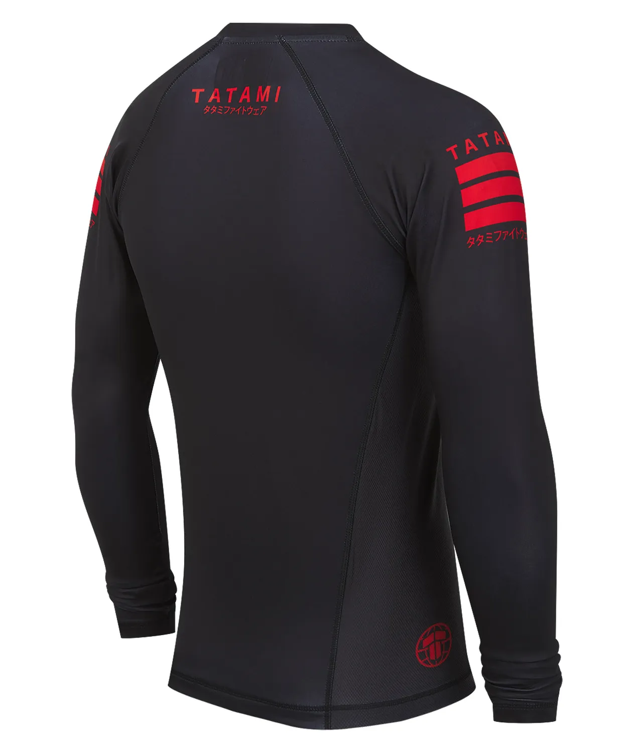 Tatami Fightwear Katakana V2 rash guard nera manica lunga uomo