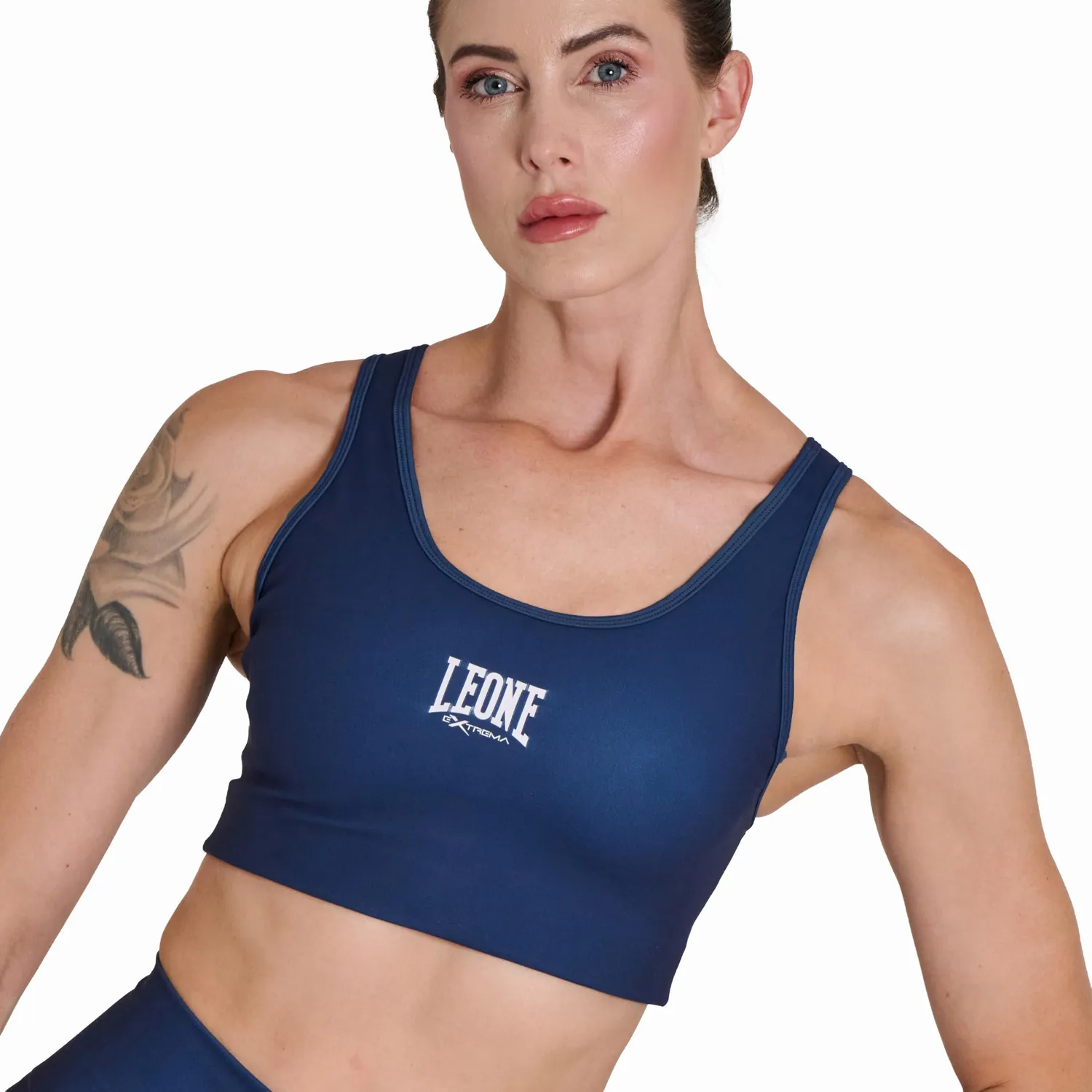 Leone 1947 Logo Collection top bra donna palestra