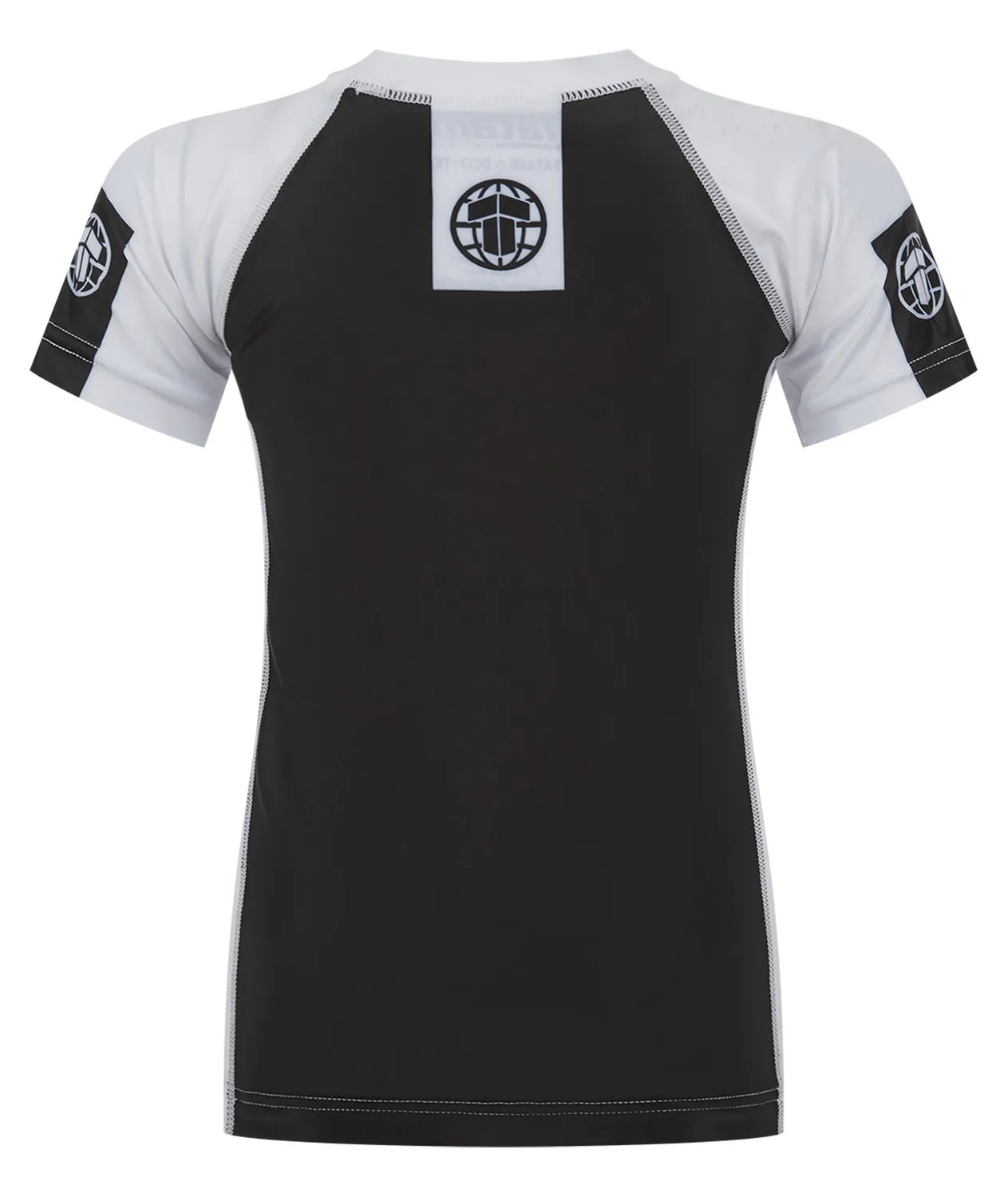 Tatami IBJJF Ranked rash guard bimbo bianca manica corta