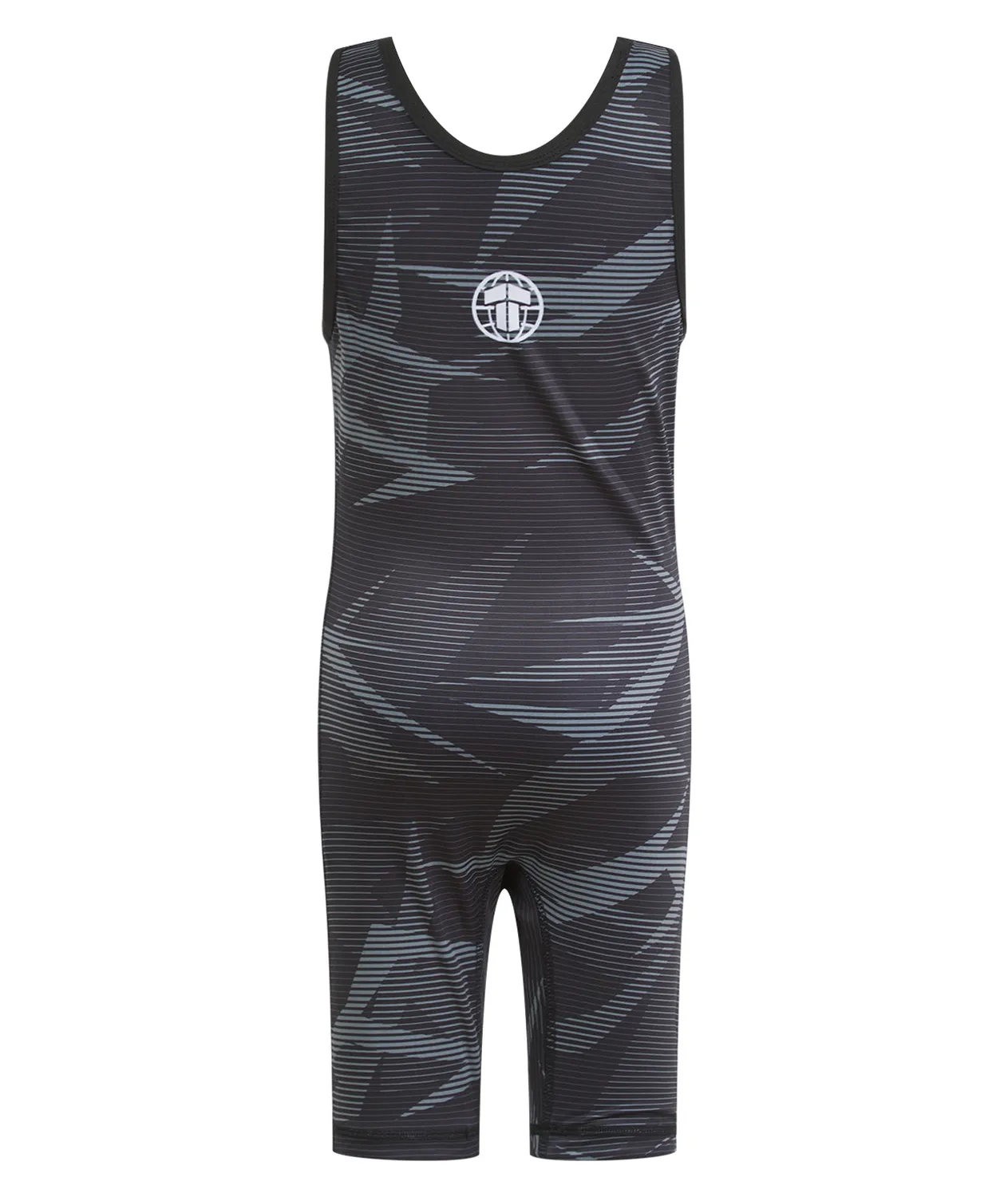 Tatami Fightwear Kids Wrestling Singlet Nero Elasticizzato