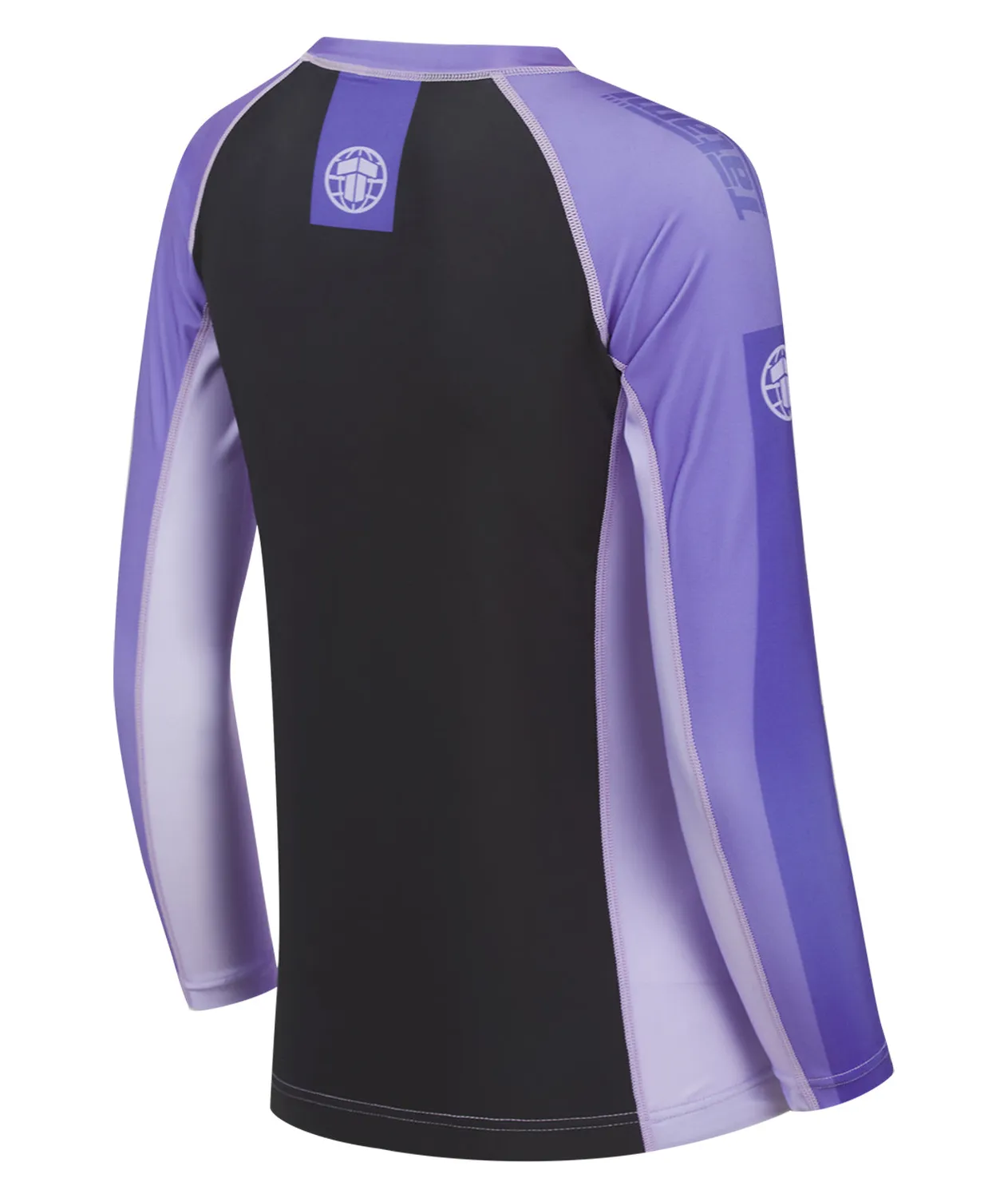 Tatami Contrast Rash Guard Donna Maniche Lunghe Viola