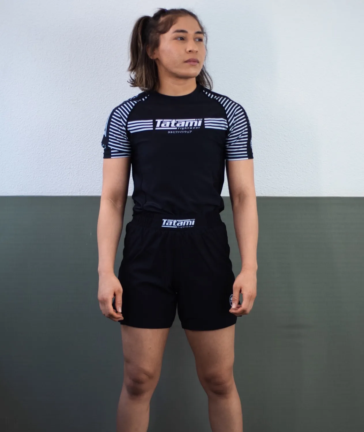 Tatami Dual Layer Shorts Donna Nero No-Gi Poliestere