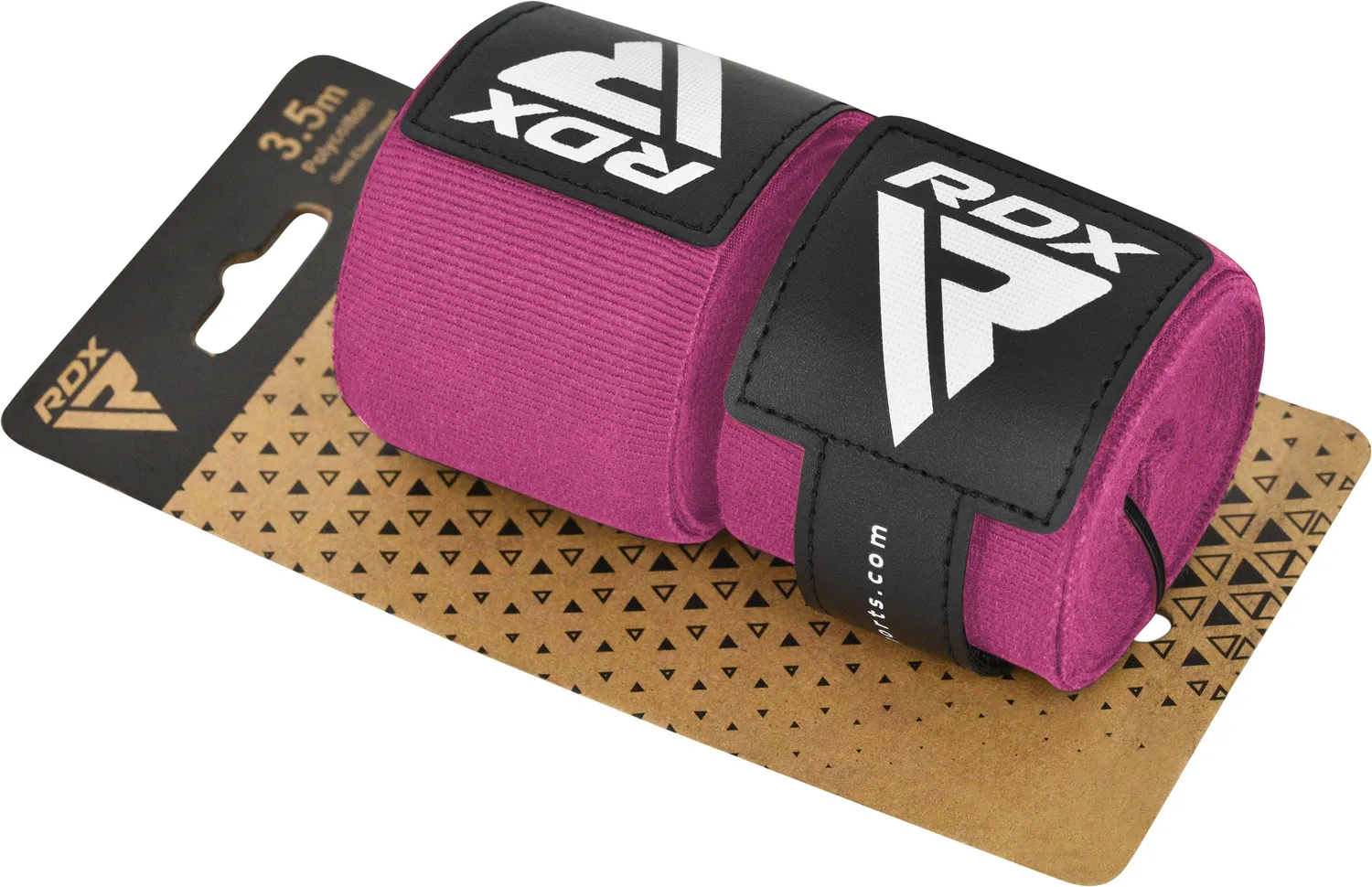 RDX IBA fasce mani boxe rosa 4,5 m