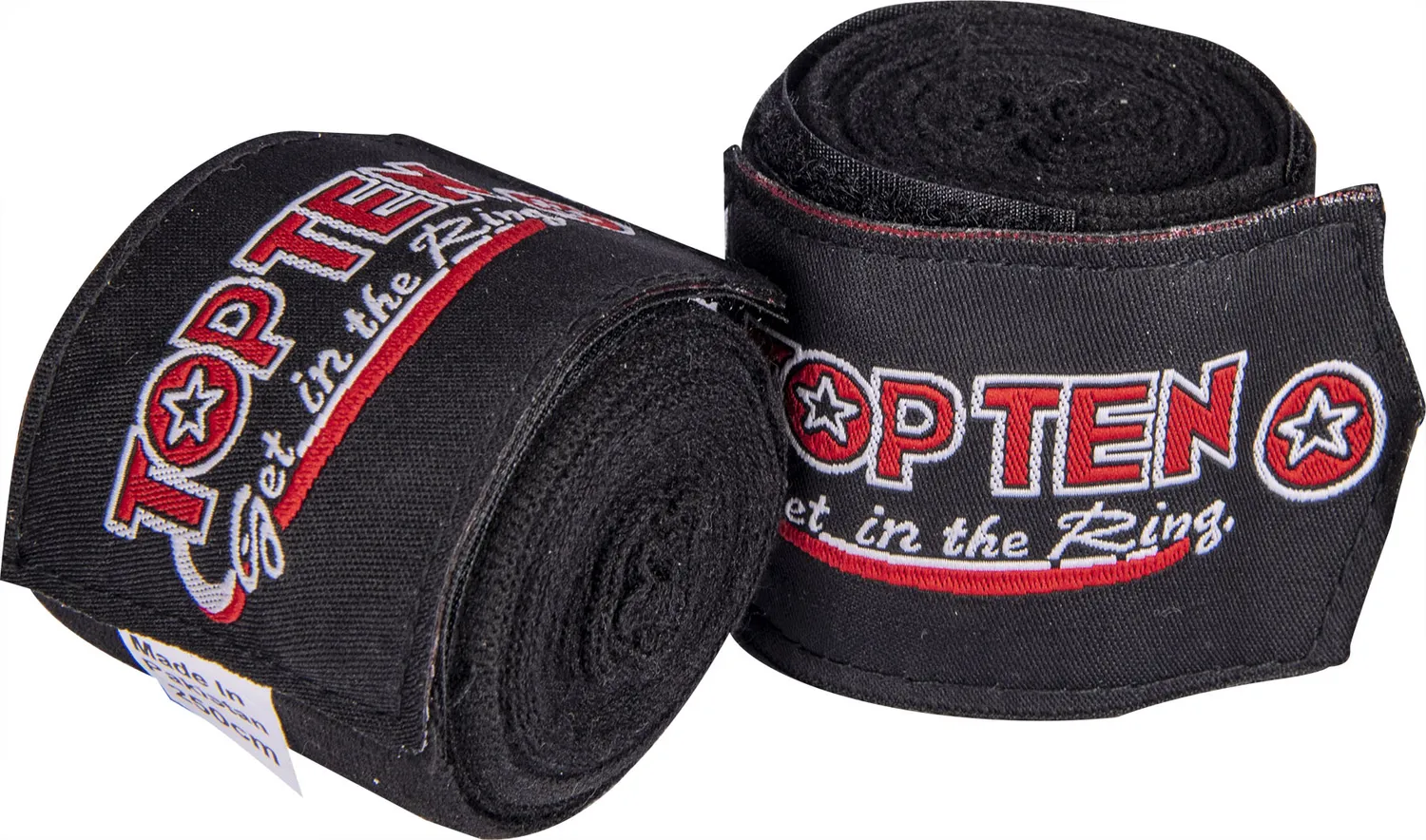 TOP TEN Kit Boxe Guanti Pelle + Paradenti e Fasce