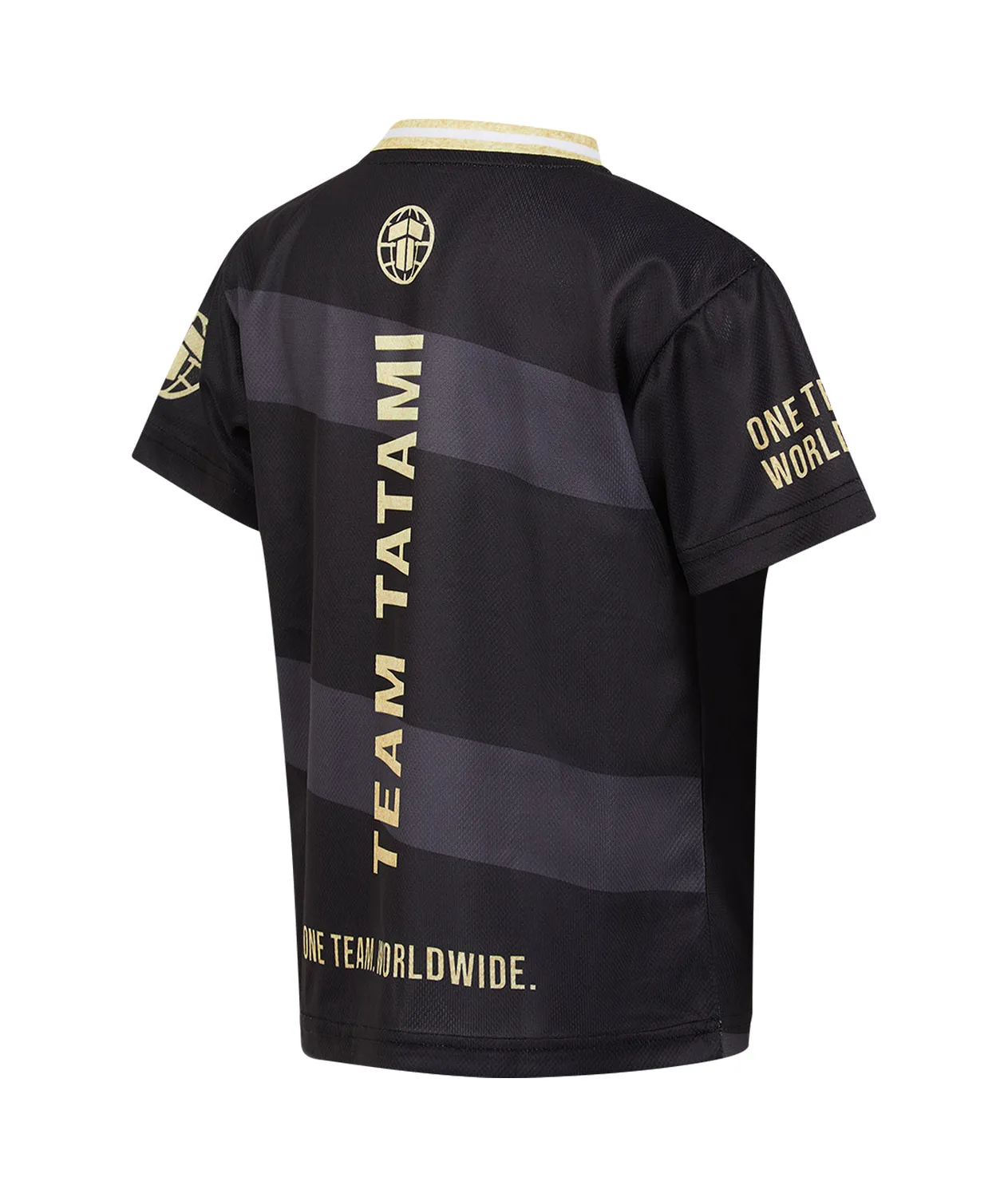 Tatami Team Mesh maglietta bimbo nero oro 9-11 anni