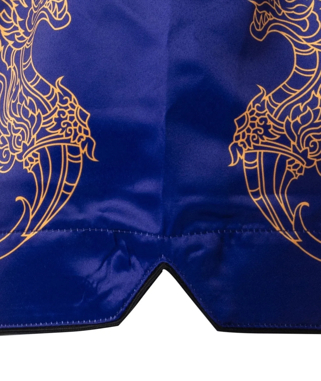 Tatami Nakmuay pantaloncini muay thai blu taglio thai