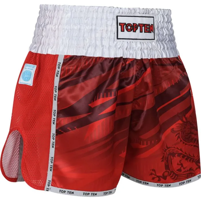 TOP TEN Legacy25 pantaloncini kickboxing poliestere