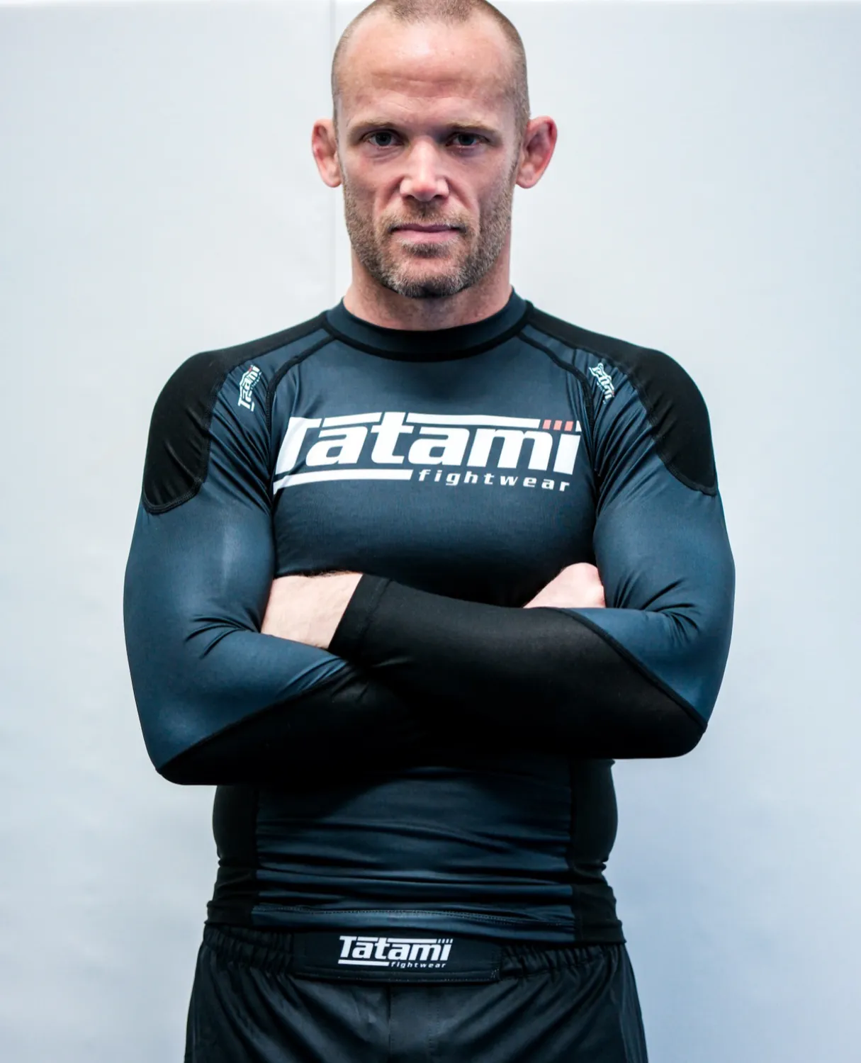 Tatami Technical rash guard manica lunga nero mesh
