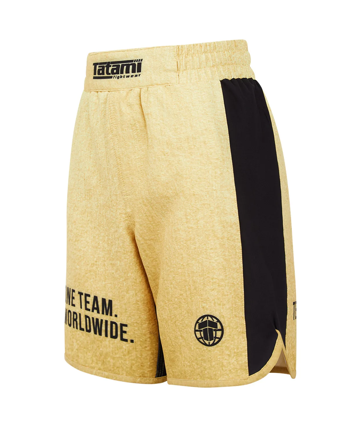 Team Tatami Kids Shorts grappling bambino oro riciclati