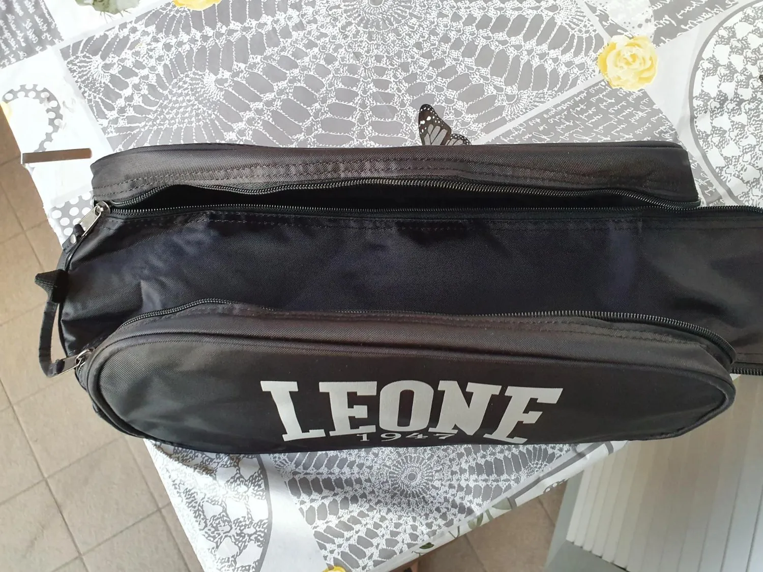 Leone1947 AC932 Borsa Porta Guanti Nera Unica