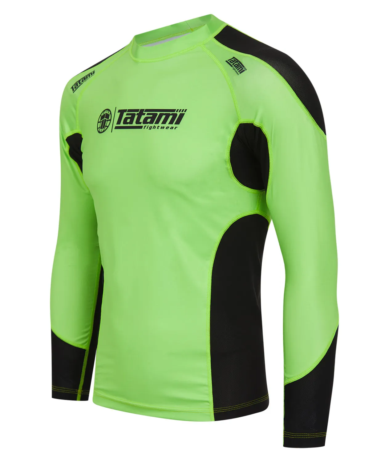 Tatami Technical Long Sleeve rash guard verde