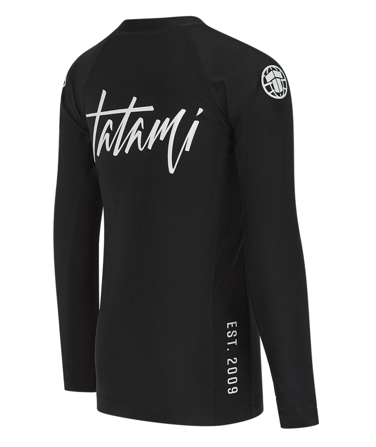 Tatami Fightwear Rupture Kids rash guard maniche lunghe nero